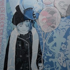 Traum, 2021, Acryl auf Leinwand, 70x70 cm