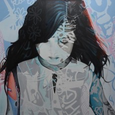 Traum, 2021, Acryl auf Leinwand, 70x70 cm