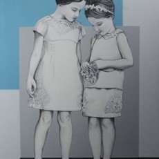 Verkauft - Die Tasche, 2021, Acryl auf Leinwand, 110x80 cm