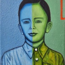 Boy, 2023, Oil on canvas, 25x20 cm